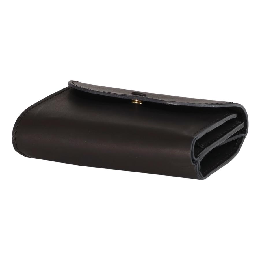 YUFU（ユフ） 二つ折り財布 牛革 フラップ メンズ レディース 日本製