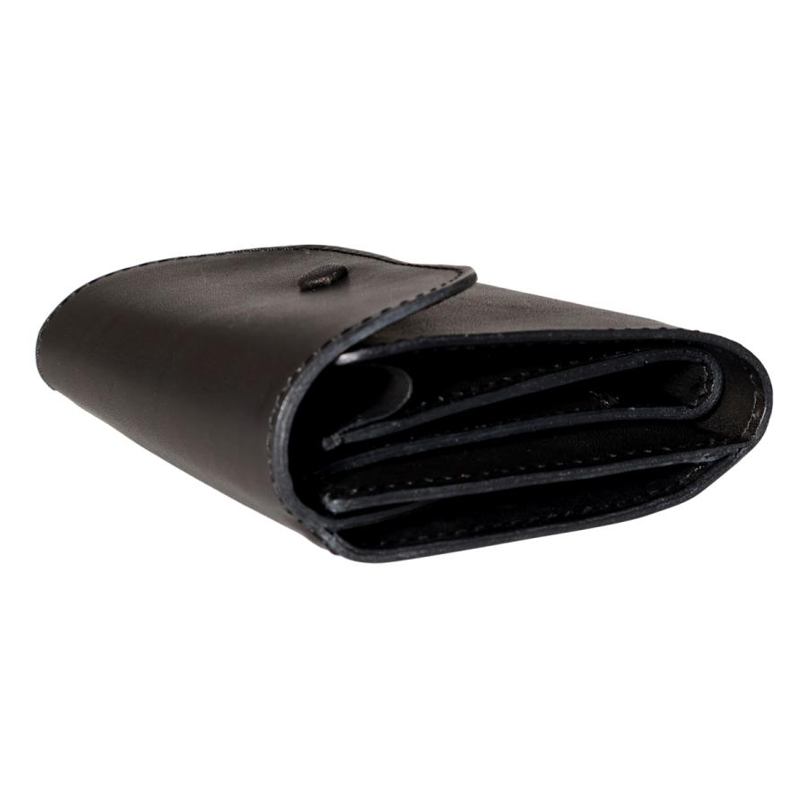 YUFU（ユフ） 二つ折り財布 牛革 フラップ メンズ レディース 日本製