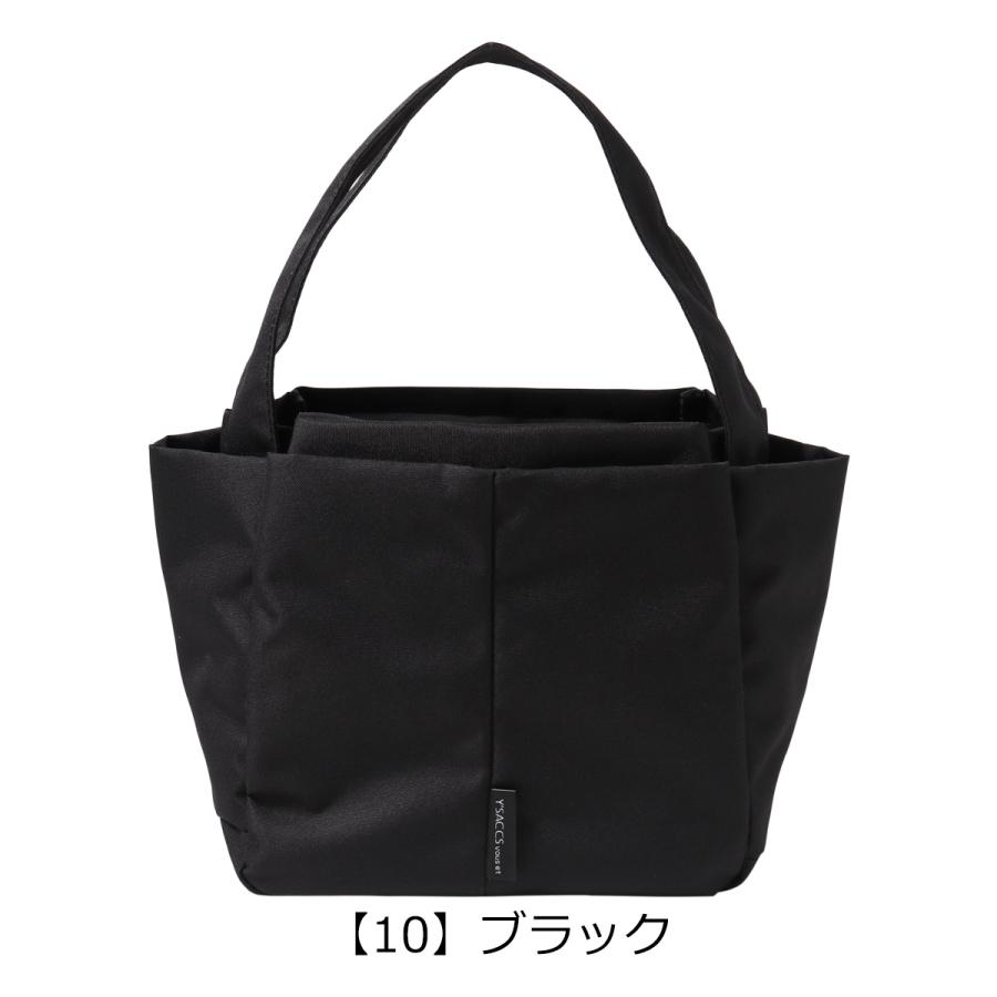 baggu トートバッグ ブラック Sサイズ Y'SACCS（イザック） ヴーエ トートバッグ ミニ B5 Sサイズ レディース