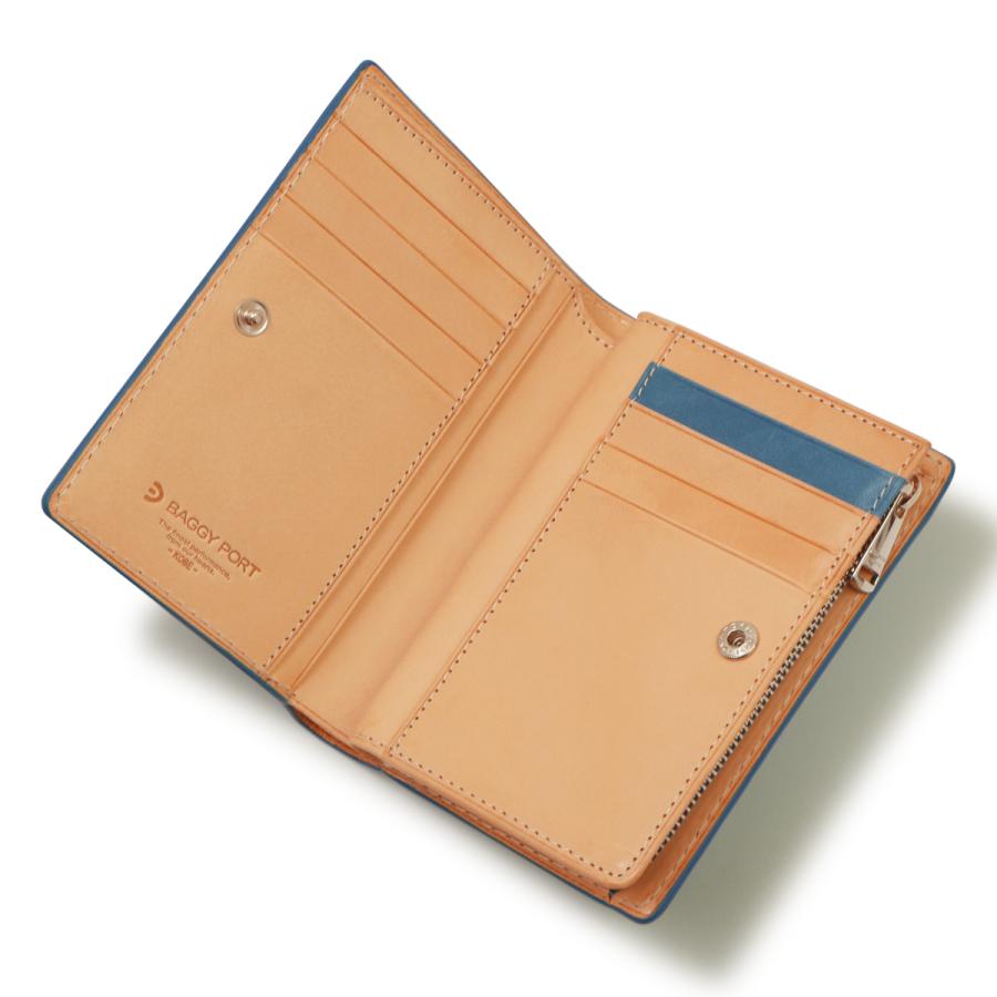 BAGGY PORT 職人手染め ジャパンブルー バギーポート 二つ折り財布  