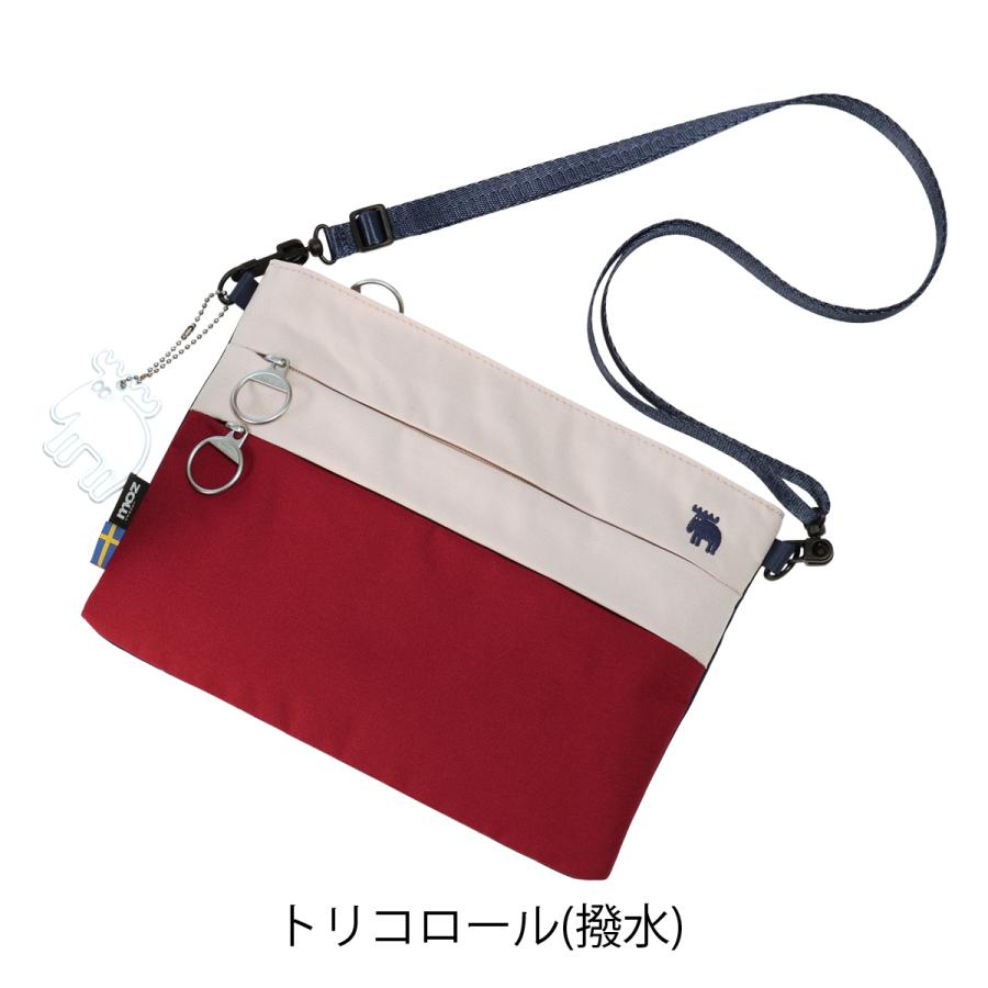 moz（モズ） サコッシュ ショルダーバッグ 防水 撥水 レディース