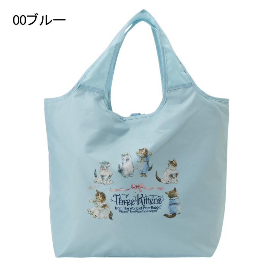 エコバッグ (L) 0655 [PETER RABBIT(TM) ピータ―ラビット(TM)] 軽量 保温保冷 コンパクト 買い物 子猫 レディース | ピーターラビット | 01
