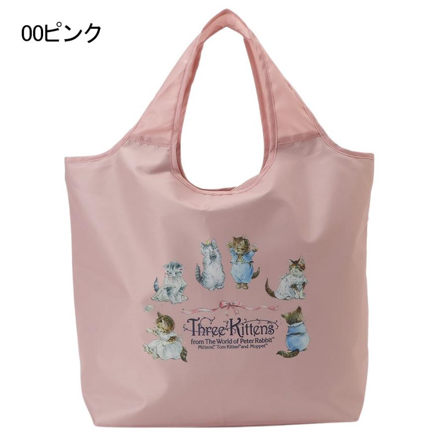 エコバッグ (L) 0655 [PETER RABBIT(TM) ピータ―ラビット(TM)] 軽量 保温保冷 コンパクト 買い物 子猫 レディース | ピーターラビット | 02