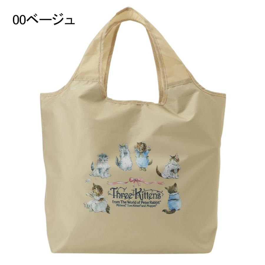 エコバッグ (L) 0655 [PETER RABBIT(TM) ピータ―ラビット(TM)] 軽量 保温保冷 コンパクト 買い物 子猫 レディース | ピーターラビット | 03