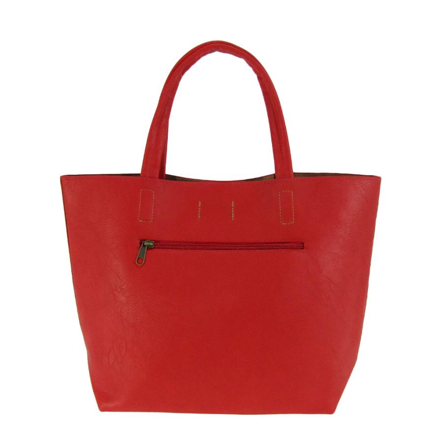 シンプルトートバッグ (M) 4160 ハンドバッグ 合皮 : SACTOWN - 通販