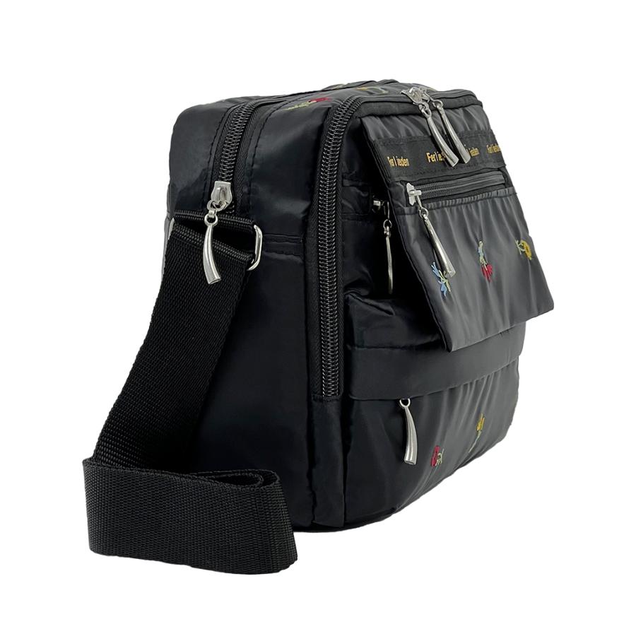 花刺繍ショルダーバッグ 4792 [Ferlieden フェアリーデン