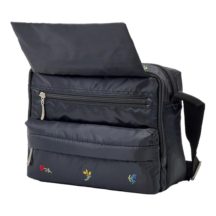 花刺繍ショルダーバッグ 4792 [Ferlieden フェアリーデン