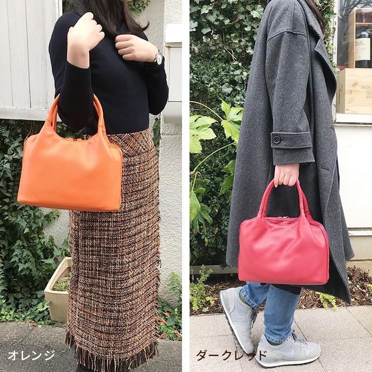 まるで肉球♪やわらか持ち手 多機能ハンドバッグ 4J74 小物収納