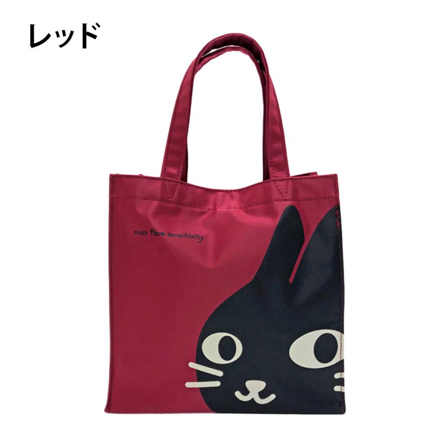 猫好き必見♪ コンパクト手提げバッグ 6821 [ネコ人間