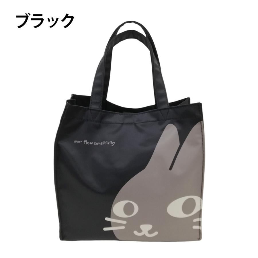 猫好き必見♪ コンパクト手提げバッグ 6821 [ネコ人間 nekoningen ねこ