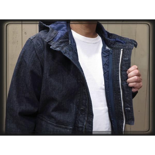 HOUSTON セール!ヒューストン U.S.NAVY 12oz.デニムパーカー HOUSTON セール!ヒューストン U.S.NAVY 12oz.デニムパーカー