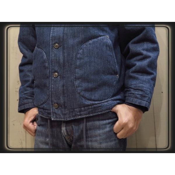 ✨希少・DENIME別注✨ヒューストン　フレンチデッキジャケット　ボア　アルパカ DENIME】×【HOUSTON】コラボレーション第三弾！ 『DENIM ALPACA FRENCH