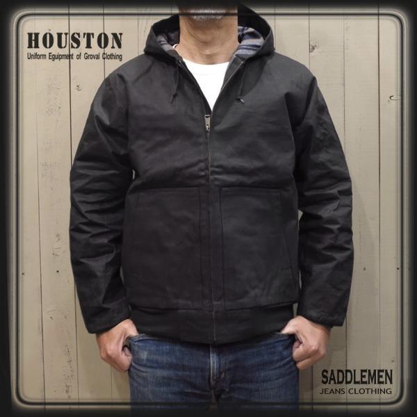 HOUSTON（ヒューストン） 「DUCK HOODIE」 ZIPパーカー : SADDLEMEN