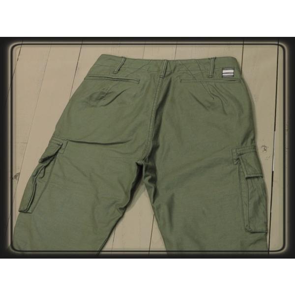 桃太郎ジーンズ 硫化バックサテンカーゴパンツ