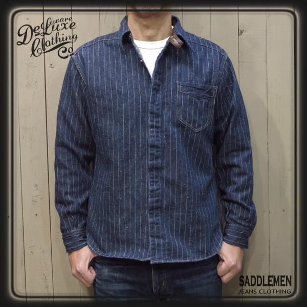 DELUXEWARE（デラックスウエア） DENIMネルシャツ : SADDLEMEN - 通販