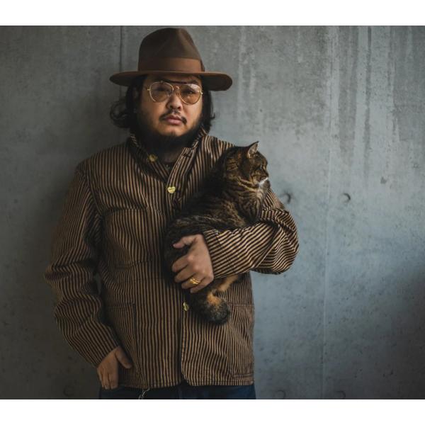 TCBジーンズ Cathartt Chore Coat Tabby Cat Stripe : SADDLEMEN