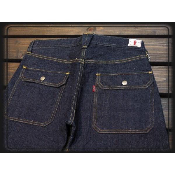 美品 サムライジーンズ「SJ505BP」15ozデニム・ブッシュパンツ サムライジーンズ サムライジーンズ「SJ505BP」15ozデニム