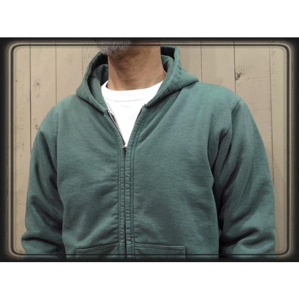 WHITESVILLE ホワイツビル「THERMAL LINING」ZIPパーカー : SADDLEMEN