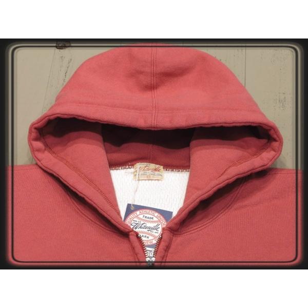WHITESVILLE ホワイツビル「THERMAL LINING」ZIPパーカー : SADDLEMEN