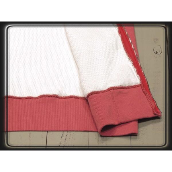 WHITESVILLE ホワイツビル「THERMAL LINING」ZIPパーカー : SADDLEMEN