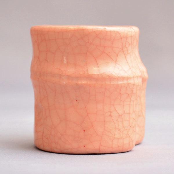 蓋置 茶道具 佐々木昭楽 作 朱竹蓋置 : hu-a068 : 茶道具専門店 (有  