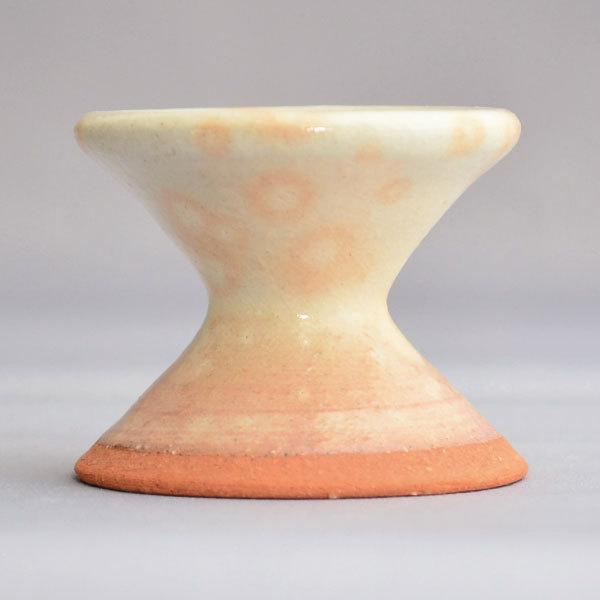 蓋置 茶道具 岡田裕 作 萩千切蓋置 :hu-a071:茶道具専門店 (有)菊池