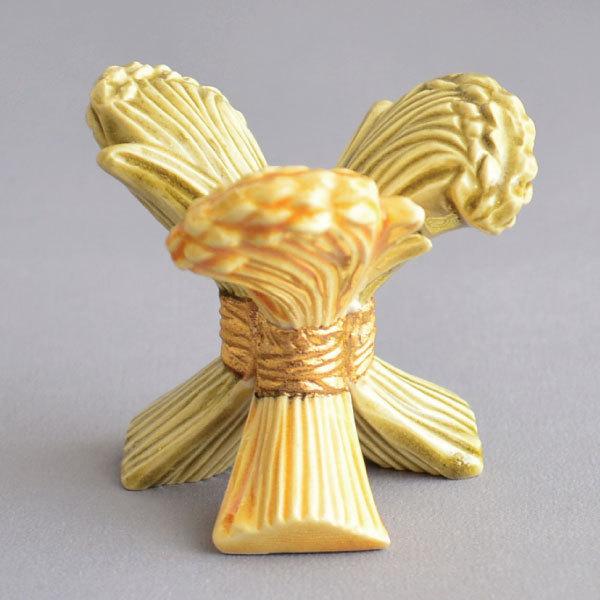 蓋置 茶道具 今岡三四郎 作 稲束蓋置 : 茶道具専門店 (有)菊池商店