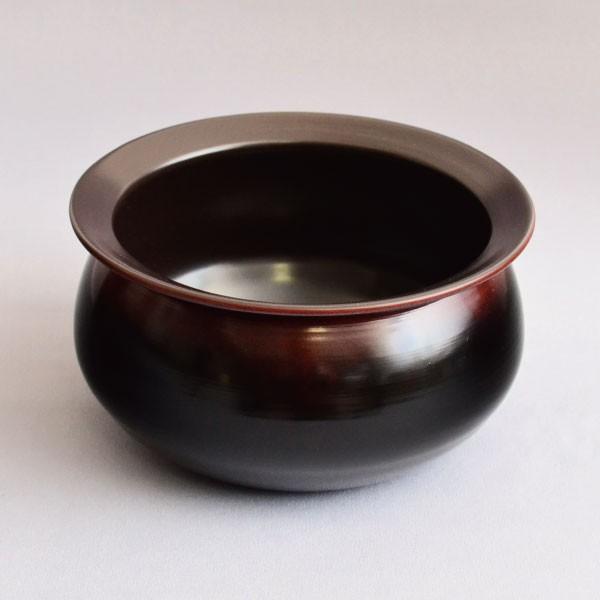 建水 茶道具 銅製 腰黒 袋型建水 : kn-a022 : 茶道具専門店 (有)菊池 