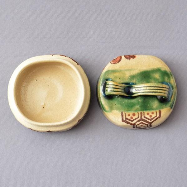 香合 茶道具 田中源彦 作 織部ハジキ香合 : 茶道具専門店 (有 香合 茶道具 田中源彦 作 織部ハジキ香合 : 茶道具専門店 (有