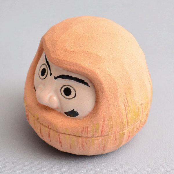 香合 茶道具 中村良二 作 達磨香合 : 茶道具専門店 (有)菊池商店