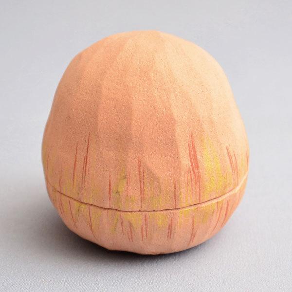 香合 茶道具 中村良二 作 達磨香合 : 茶道具専門店 (有)菊池商店