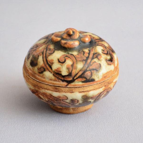 香合 茶道具 宋胡録香合(中) : 茶道具専門店 (有)菊池商店 - 通販