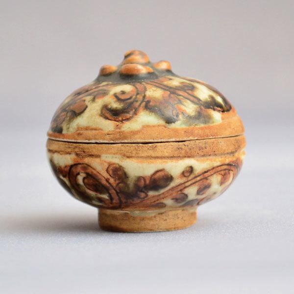 香合 茶道具 宋胡録香合(中) : 茶道具専門店 (有)菊池商店 - 通販