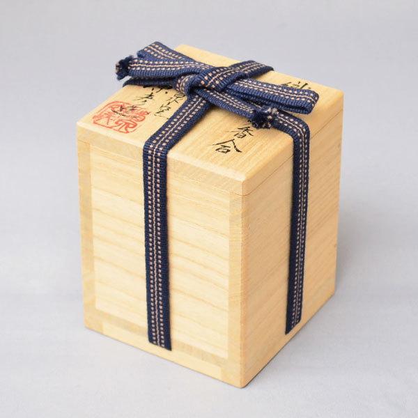 香合 茶道具 田中源彦 作 織部みみずく香合 : 茶道具専門店 (有)菊池