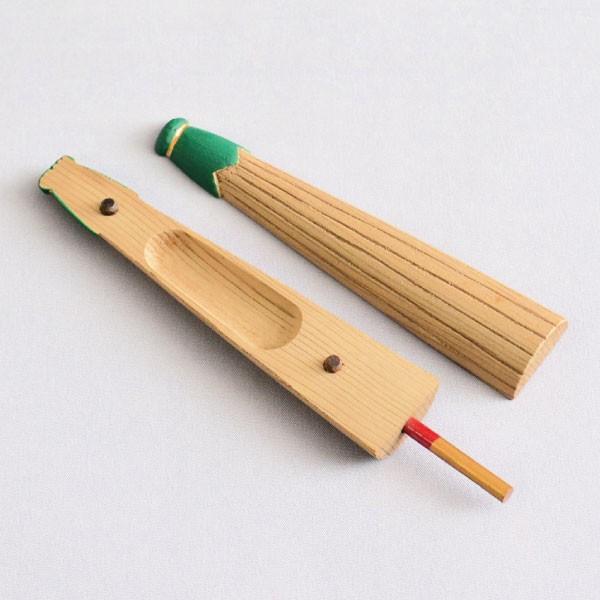 香合 茶道具 中谷秀斎 作 神代杉 傘香合 : 茶道具専門店 (有)菊池商店