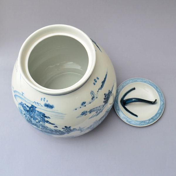 水指 茶道具 石崎英治 作 近江八景芋頭水指 : 茶道具専門店 (有