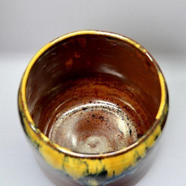 水指 茶道具 初代 鬼丸雪山 作 高取焼一重口 水指 : 茶道具専門店 (有