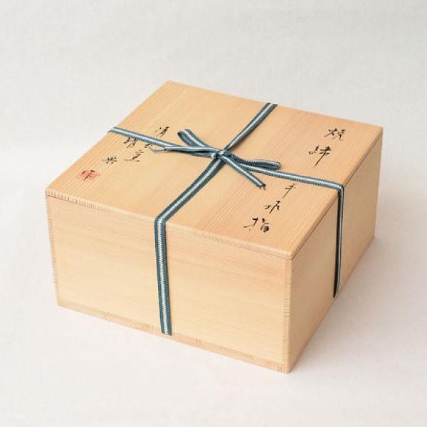 水指 茶道具 石崎靖典 作 焼締平水指 真塗割蓋 : 茶道具専門店 (有