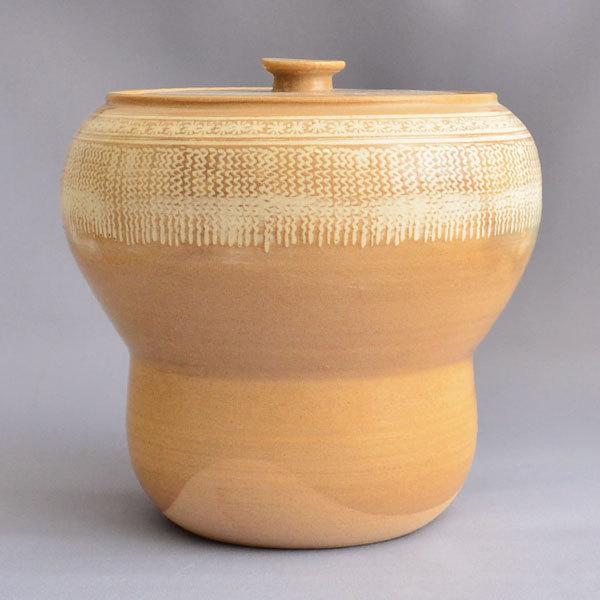 水指 茶道具 駕洛窯 御本三島箪瓢水指 : 茶道具専門店 (有)菊池商店