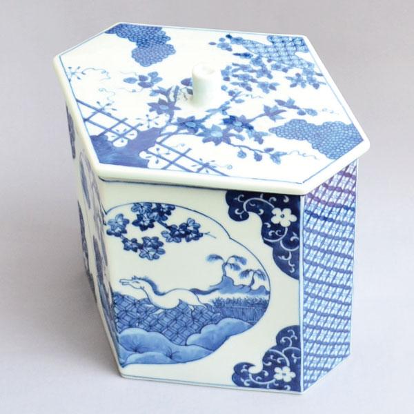 水指 茶道具 蔡鳳玲 作 祥瑞菱馬水指 : 茶道具専門店 (有)菊池商店