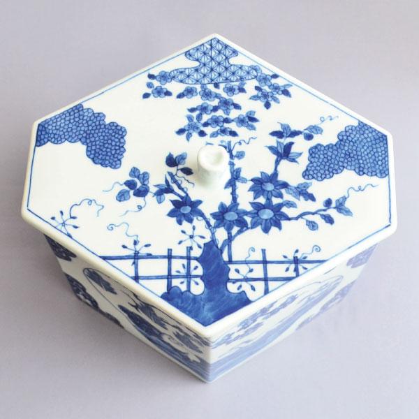 水指 茶道具 蔡鳳玲 作 祥瑞菱馬水指 : 茶道具専門店 (有)菊池商店
