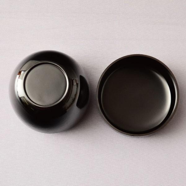 茶道具 棗 筑城筑良作 少庵好写 夜桜 中棗 木製・本漆塗・切合口