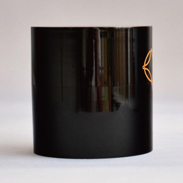 茶道具 棗 筑城筑良作 七宝蒔絵中次 木製・本漆塗・切合口 : 茶道具