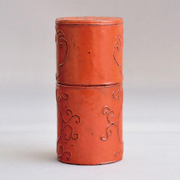 茶道具 棗 井上和恵作 乾漆張貫 根来茶器 : 茶道具専門店 (有)菊池商店