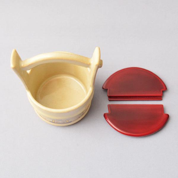 茶道具 棗 昭山窯 赤膚焼 奈良絵 手桶茶器 : 茶道具専門店 (有)菊池