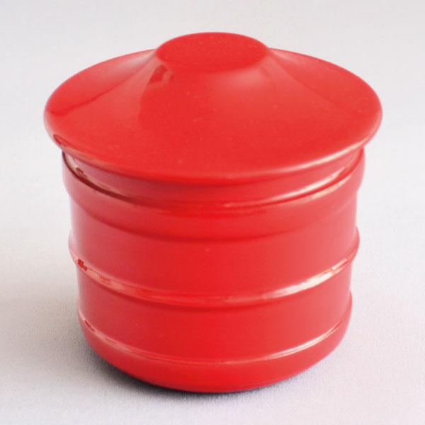 朱塗り漆器製振り出し　茶道　茶道具　三象 茶道具 棗 朱塗 仏器茶器 木製・本漆塗 : 茶道具専門店 (有)菊池商店