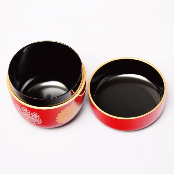 茶道具 棗 木乾製 朱塗 高台寺蒔絵 中棗 : 茶道具専門店 (有 茶道具 棗 木乾製 朱塗 高台寺蒔絵 中棗 : 茶道具専門店 (有