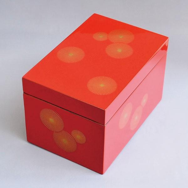 茶箱 茶道具 朱塗 唐松蒔絵 茶箱 : 茶道具専門店 (有)菊池商店 - 通販
