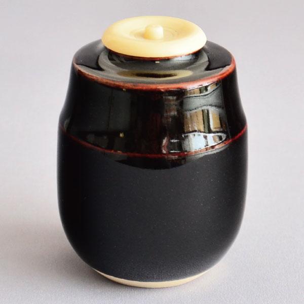 茶入 茶道具 竹節茶入 笹文(正絹仕覆) : 茶道具専門店 (有)菊池商店