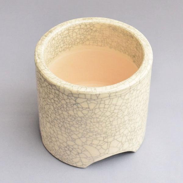 火入 茶道具 松楽窯 白楽貫入火入 : 茶道具専門店 (有)菊池商店 - 通販